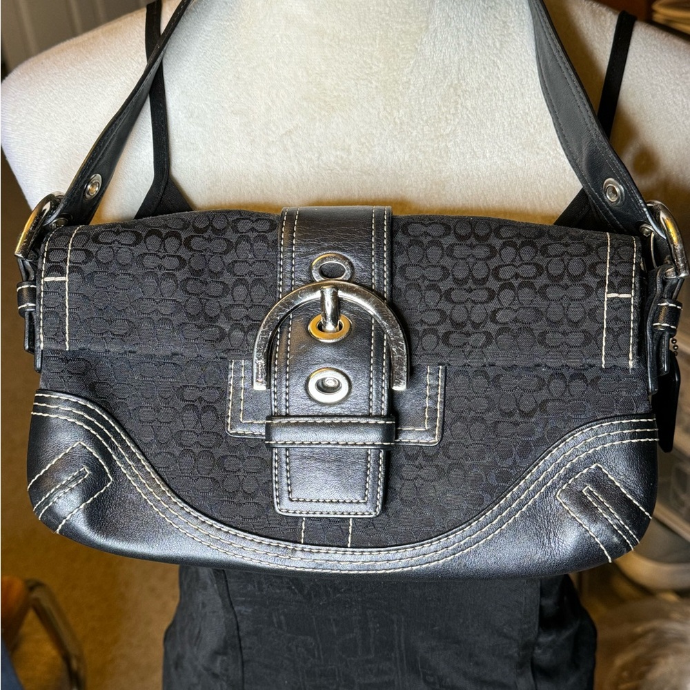 Vintage coach shoulder bag